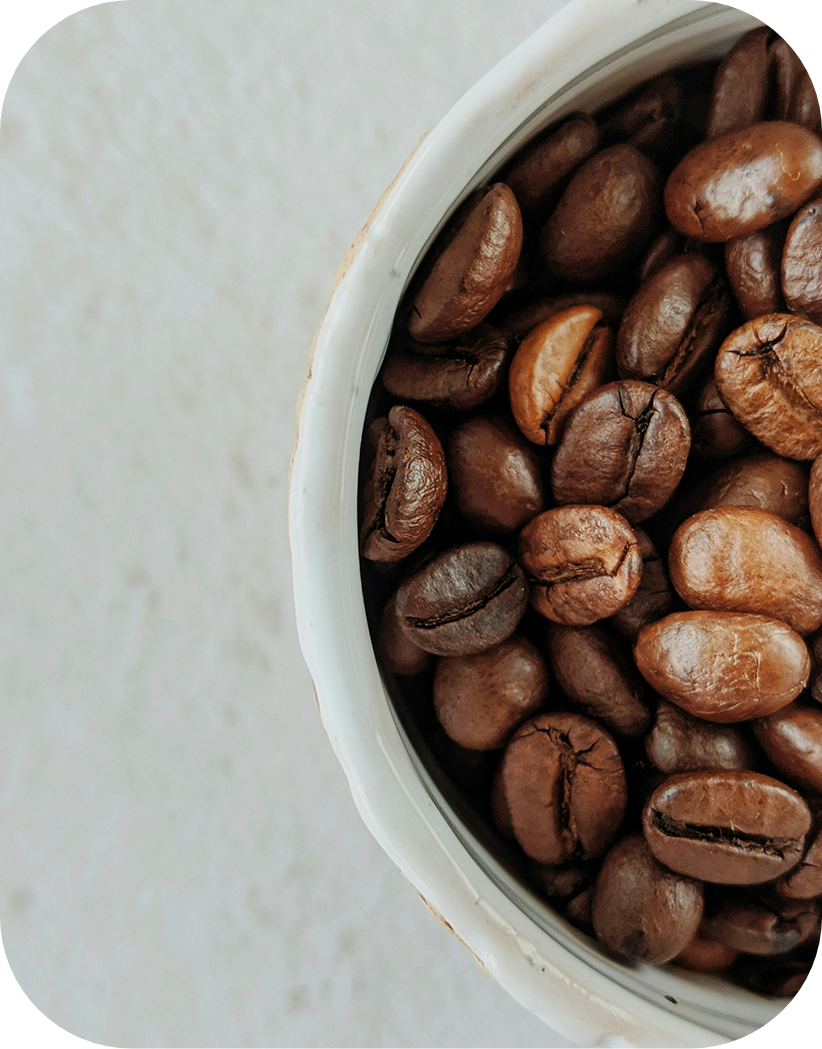Specialty coffee drink served at our Holland coffee shop