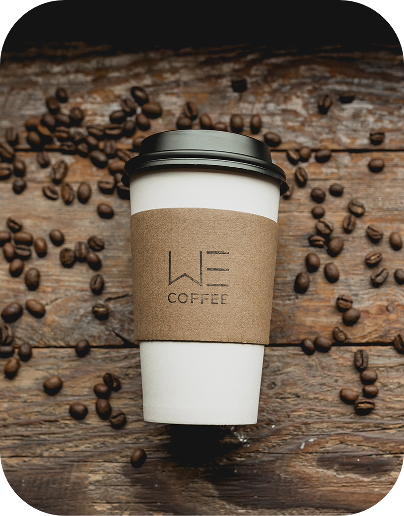 Community gathering at WE Coffee Holland in Holland, MI